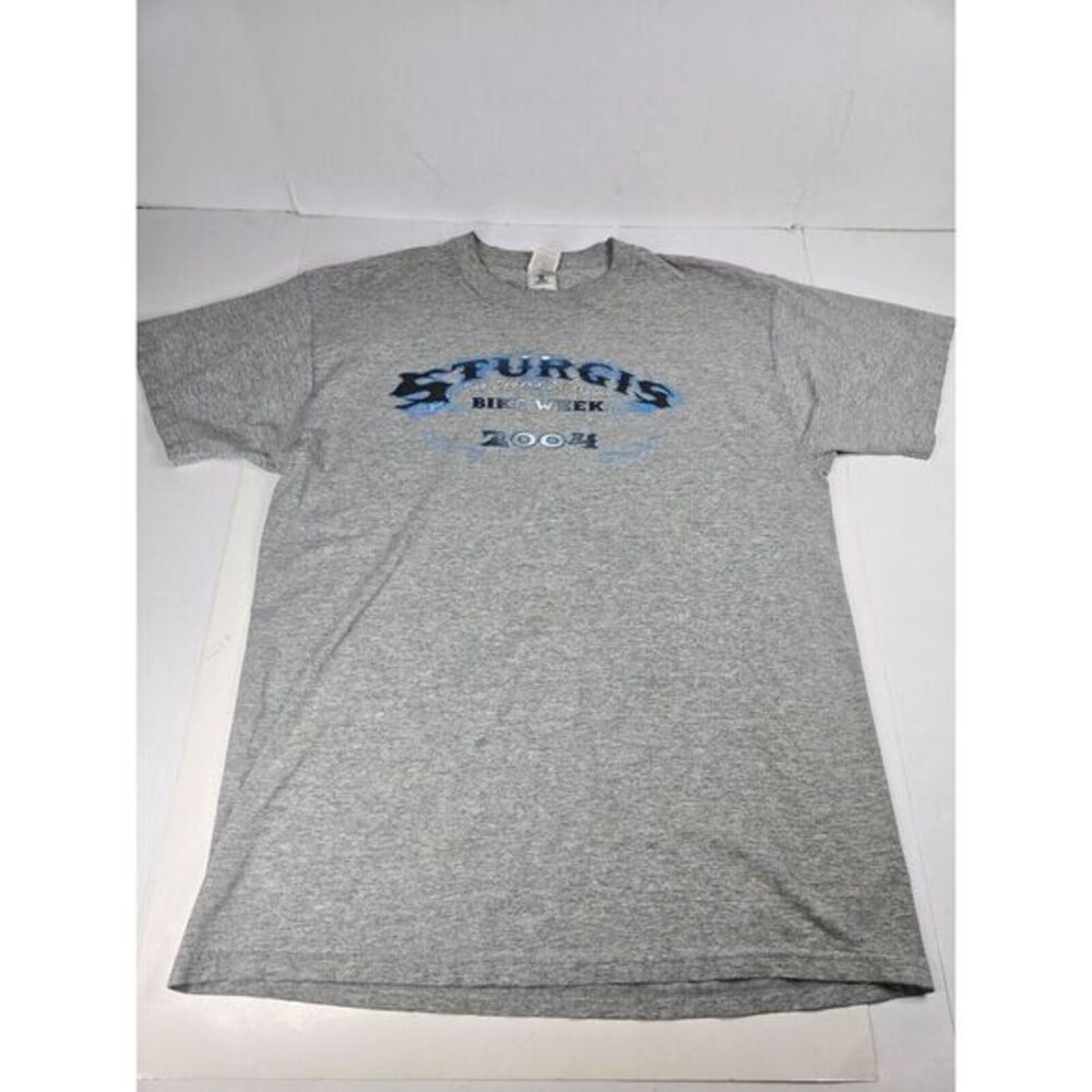 Vintage Sturgis Shirt 2004 Bike Week‎ XL Short Sleeve Rally Motorcycle Eagle